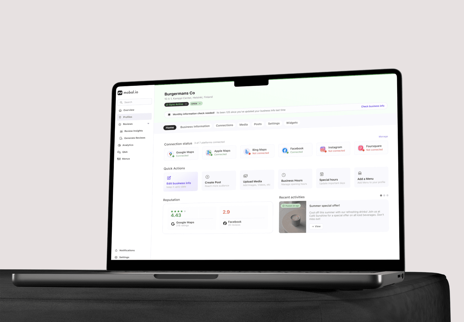 Mobal — From a listing tool to a business data platform