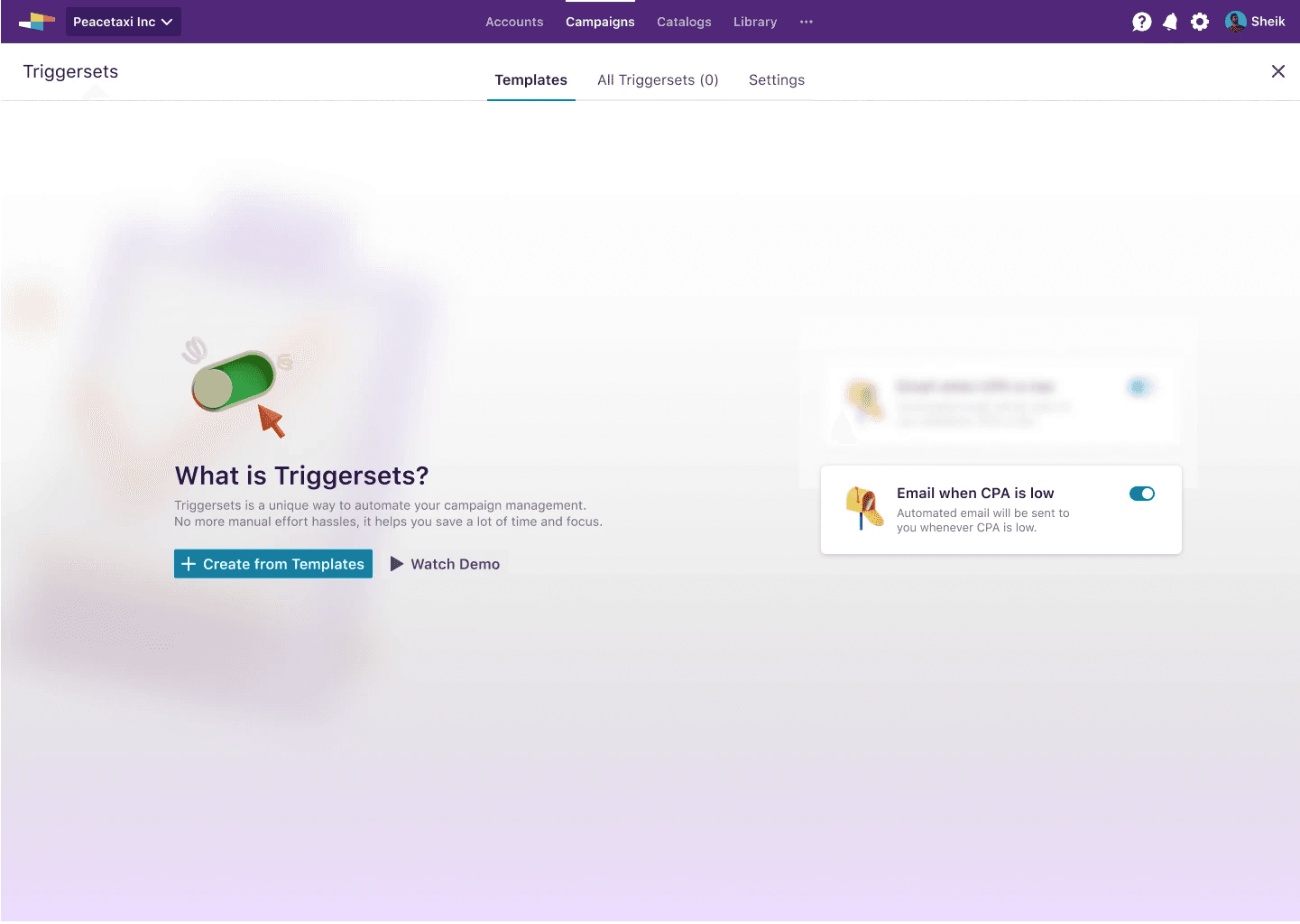 Smartly.io — project detail