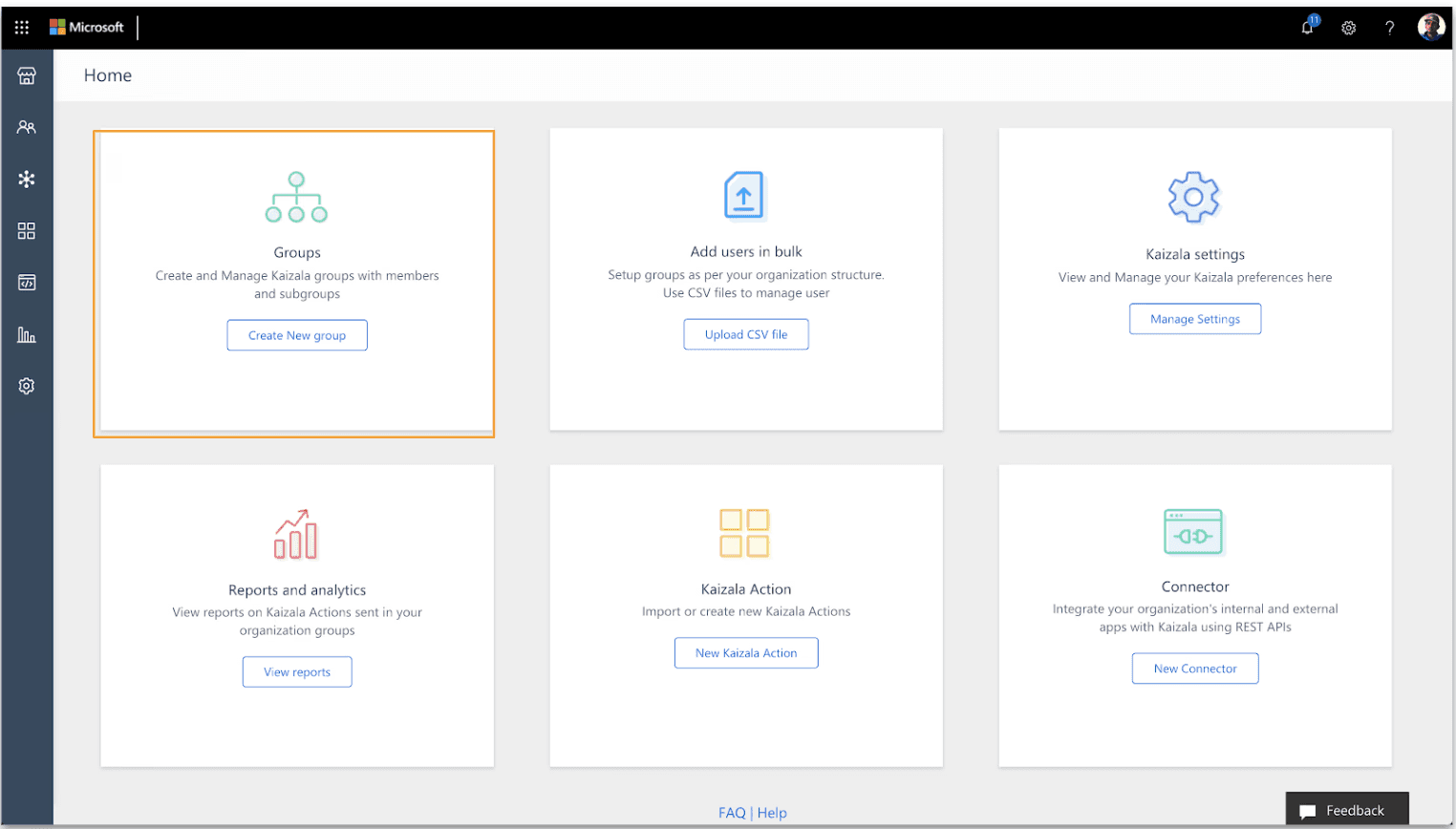Microsoft — project detail